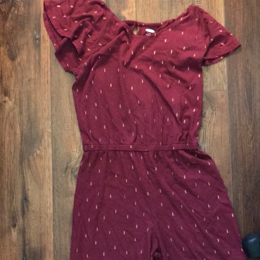 Red romper